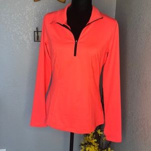 Express Neon Orange Pullover